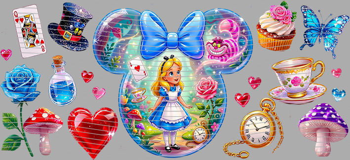 16oz Disney style-D-3126